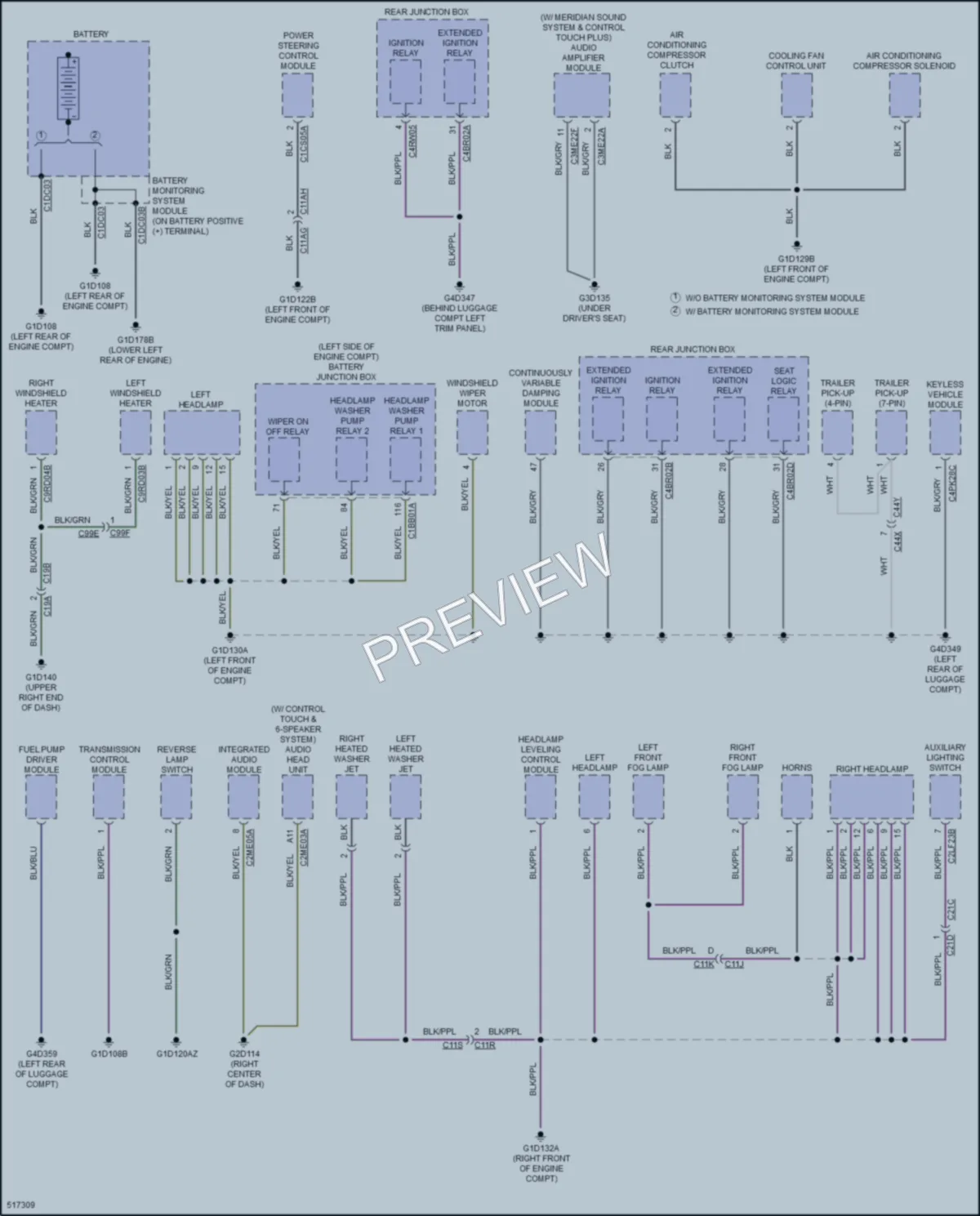 2016 LandRover DiscoverySport Ground Distribution wiring diagram preview
