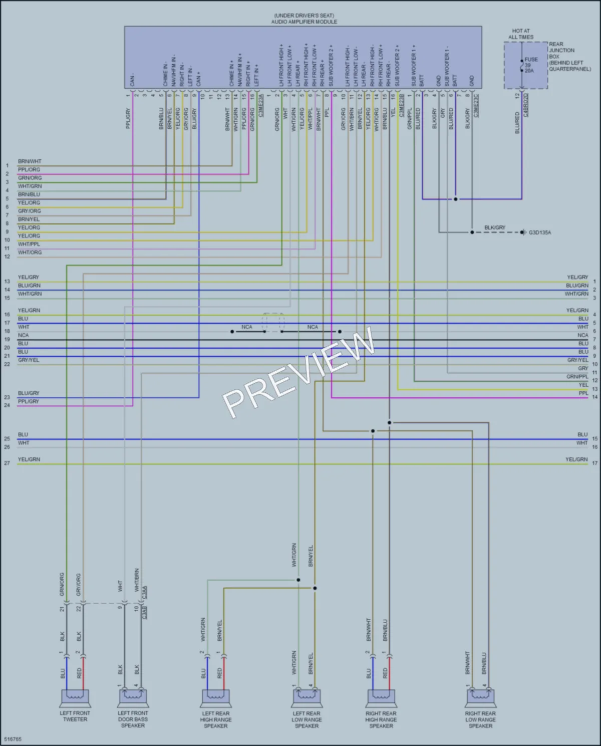 2016 LandRover RangeRoverEvoque Navigation wiring diagram preview