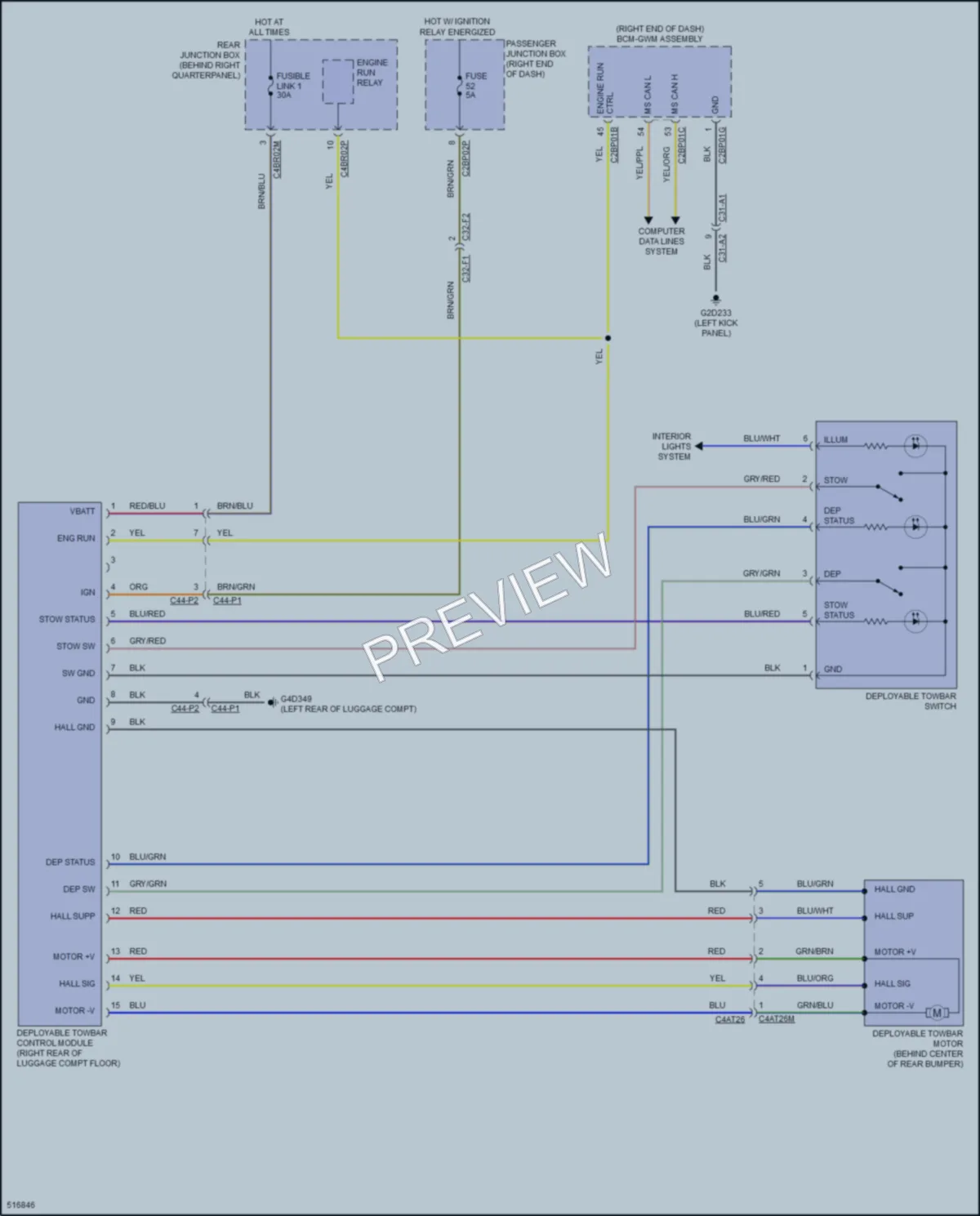 2016 LandRover RangeRoverSport Active Bodyworks wiring diagram preview