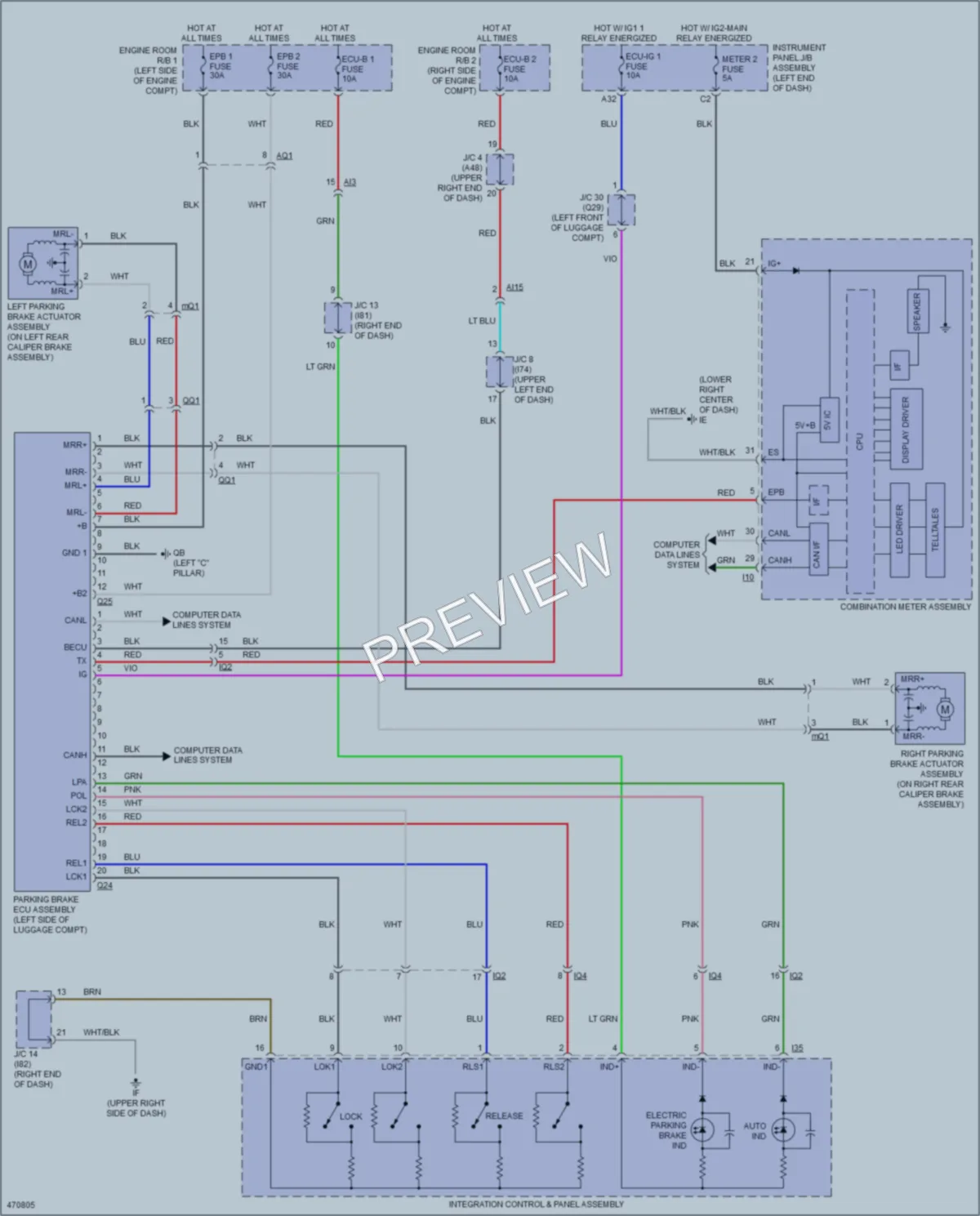 2016 Lexus NX200t Shift Interlock wiring diagram preview