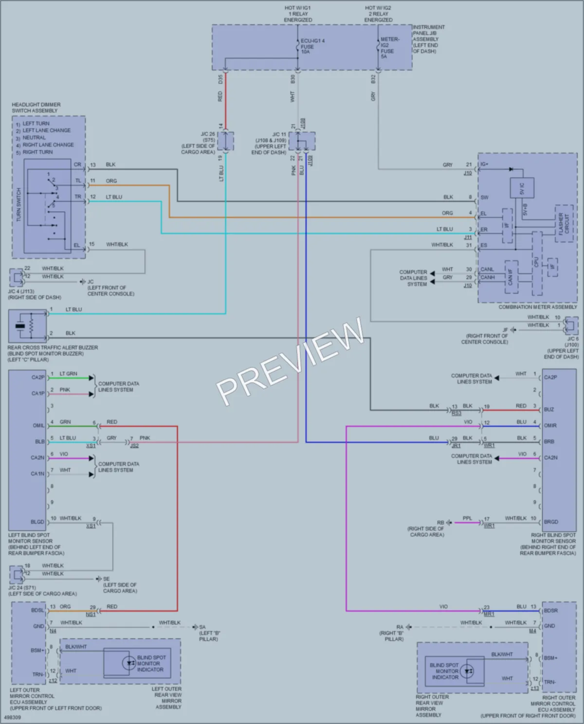 2016 Lexus RX350 Navigation wiring diagram preview