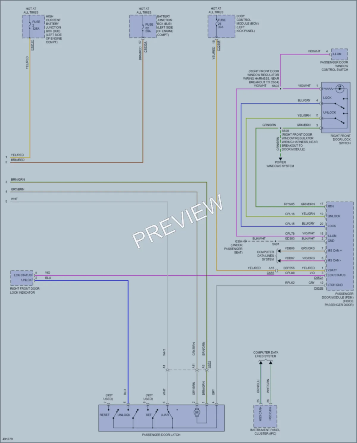 2016 Lincoln MKX Anti Theft wiring diagram preview