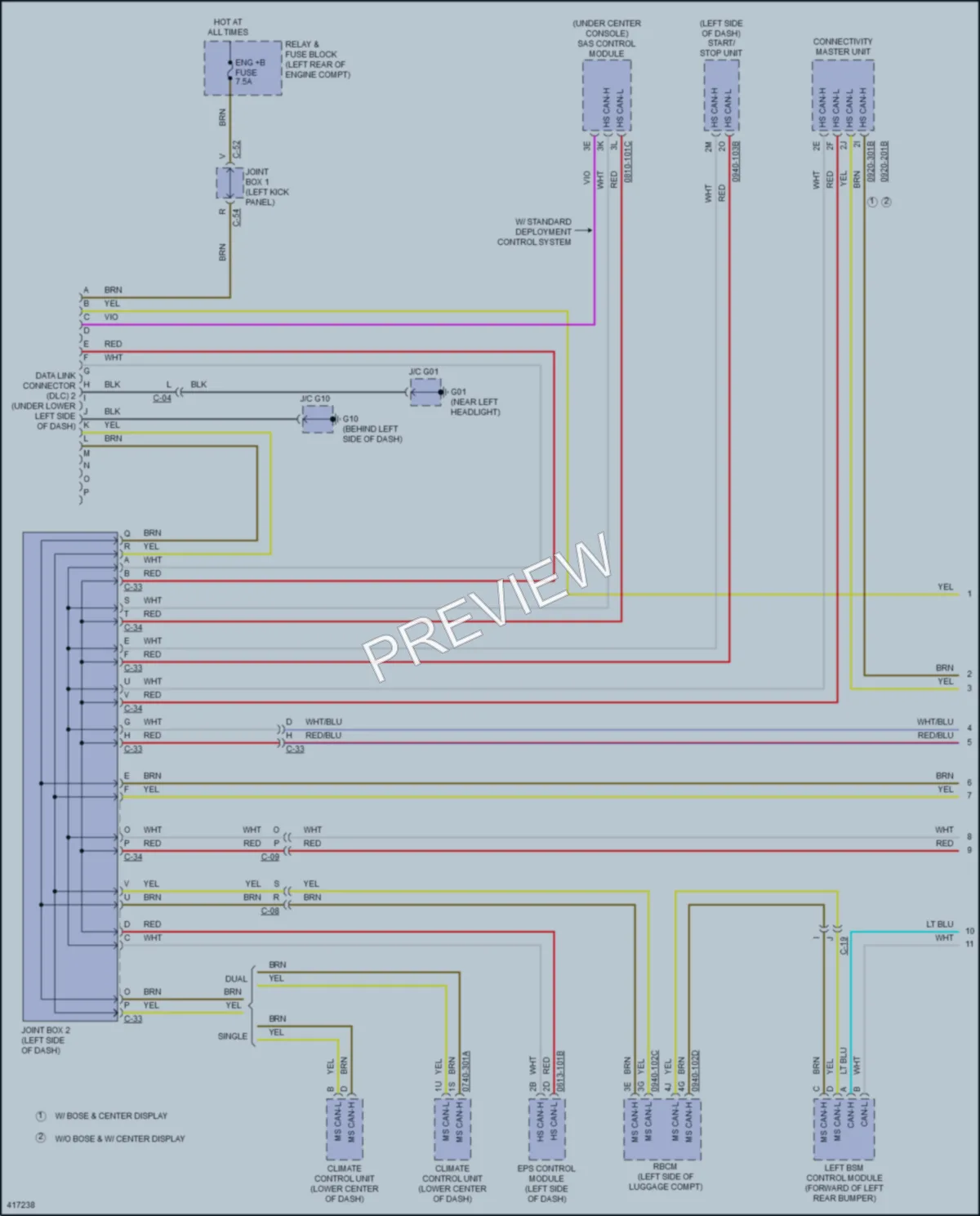 2016 Mazda 3 Computer Data Lines wiring diagram preview