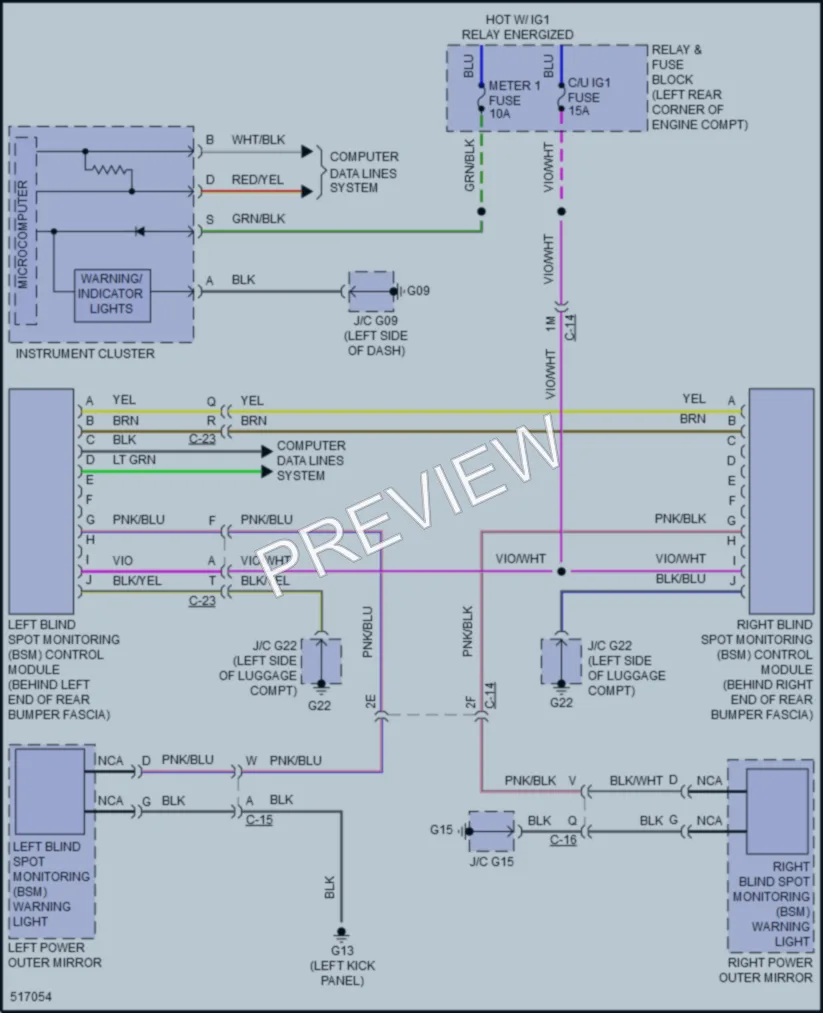 2016 Mazda 6 Navigation wiring diagram preview