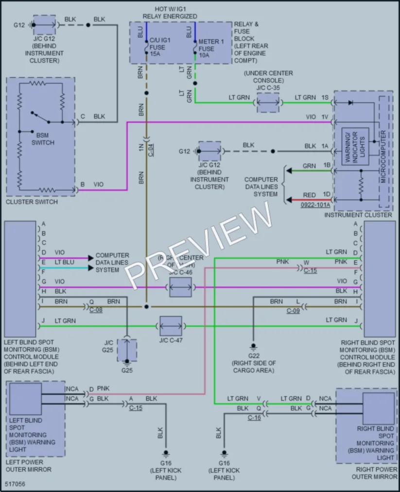 2016 Mazda CX3 Navigation wiring diagram preview
