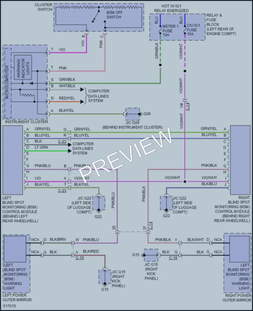 2016 Mazda CX5 Navigation wiring diagram preview