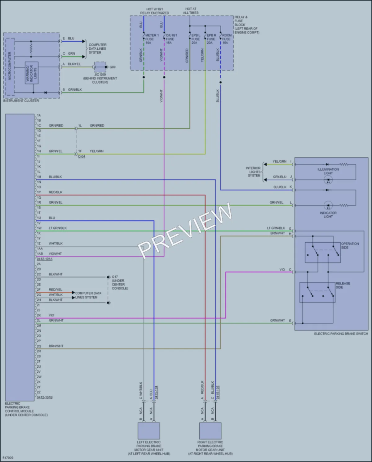 2016 Mazda CX5 Shift Interlock wiring diagram preview