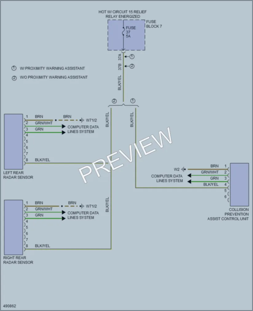 2016 MercedesBenz 2500Sprinter Navigation wiring diagram preview
