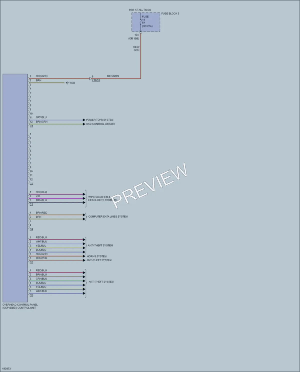 2016 MercedesBenz 3500Sprinter Body Control Modules wiring diagram preview