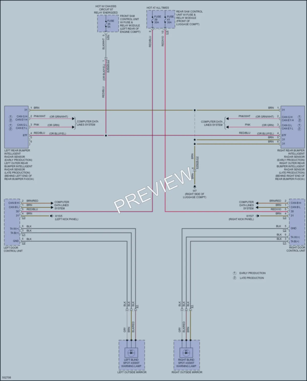 2016 MercedesBenz SLK350 Navigation wiring diagram preview