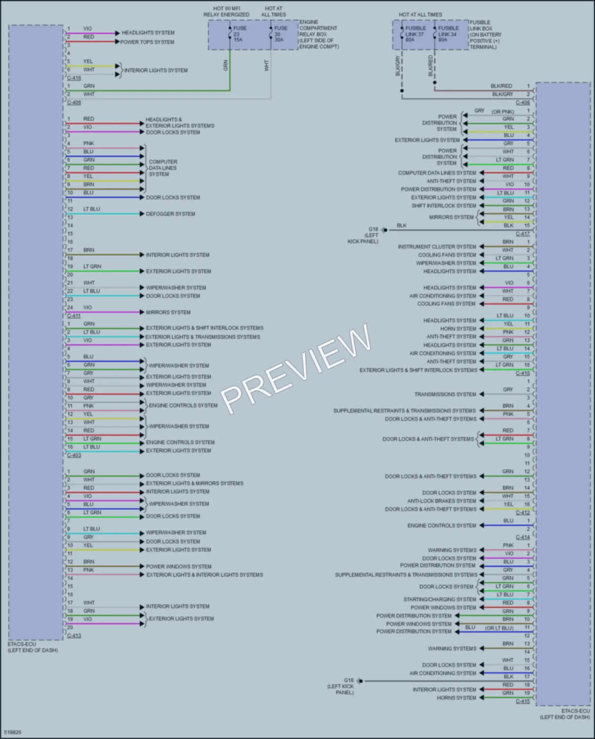 2016 Mitsubishi OutlanderSport Body Control Modules wiring diagram preview