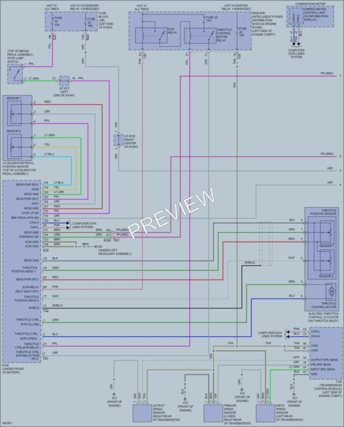 2016 Nissan Rogue Cruise Control wiring diagram preview