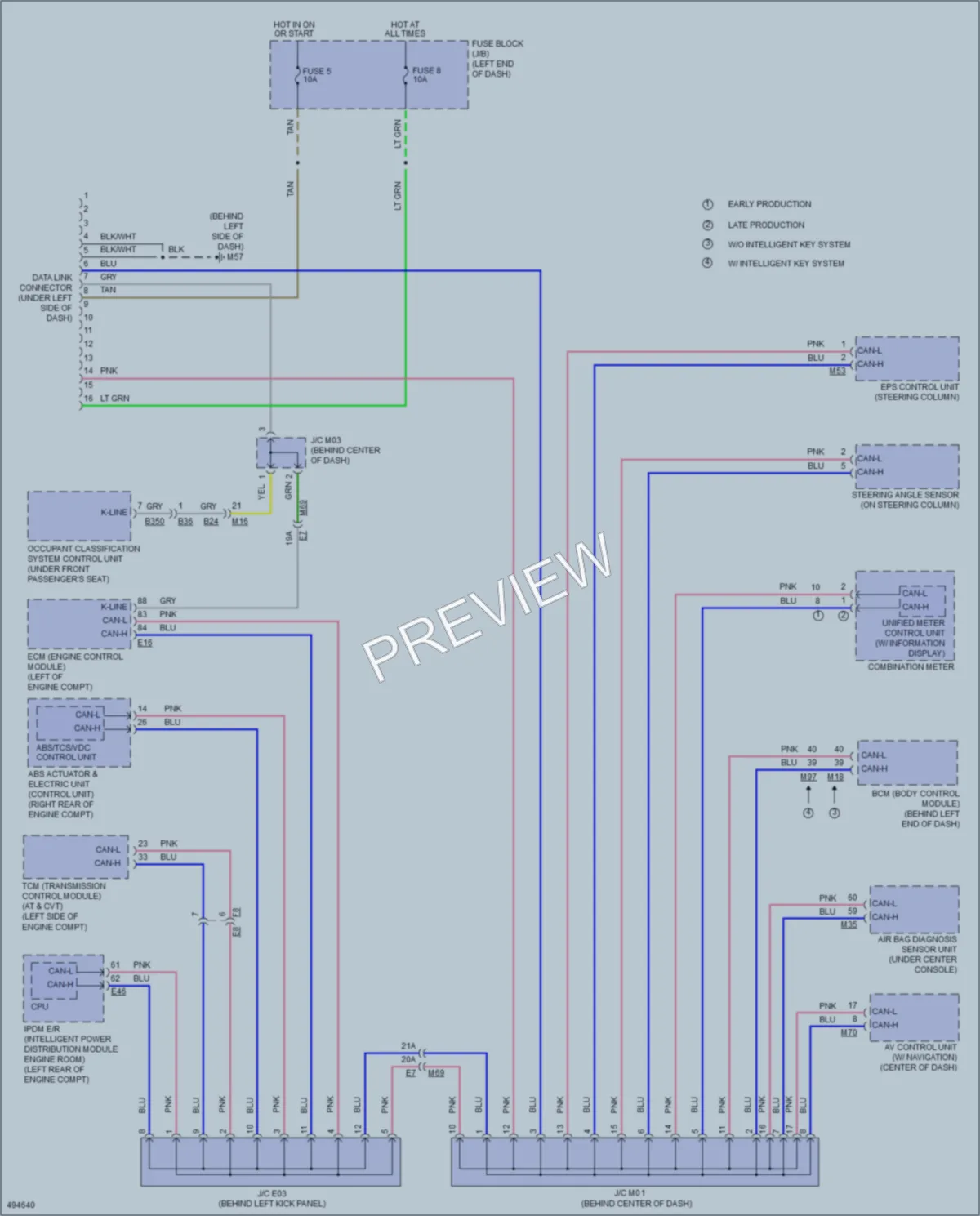 2016 Nissan Versa Computer Data Lines wiring diagram preview