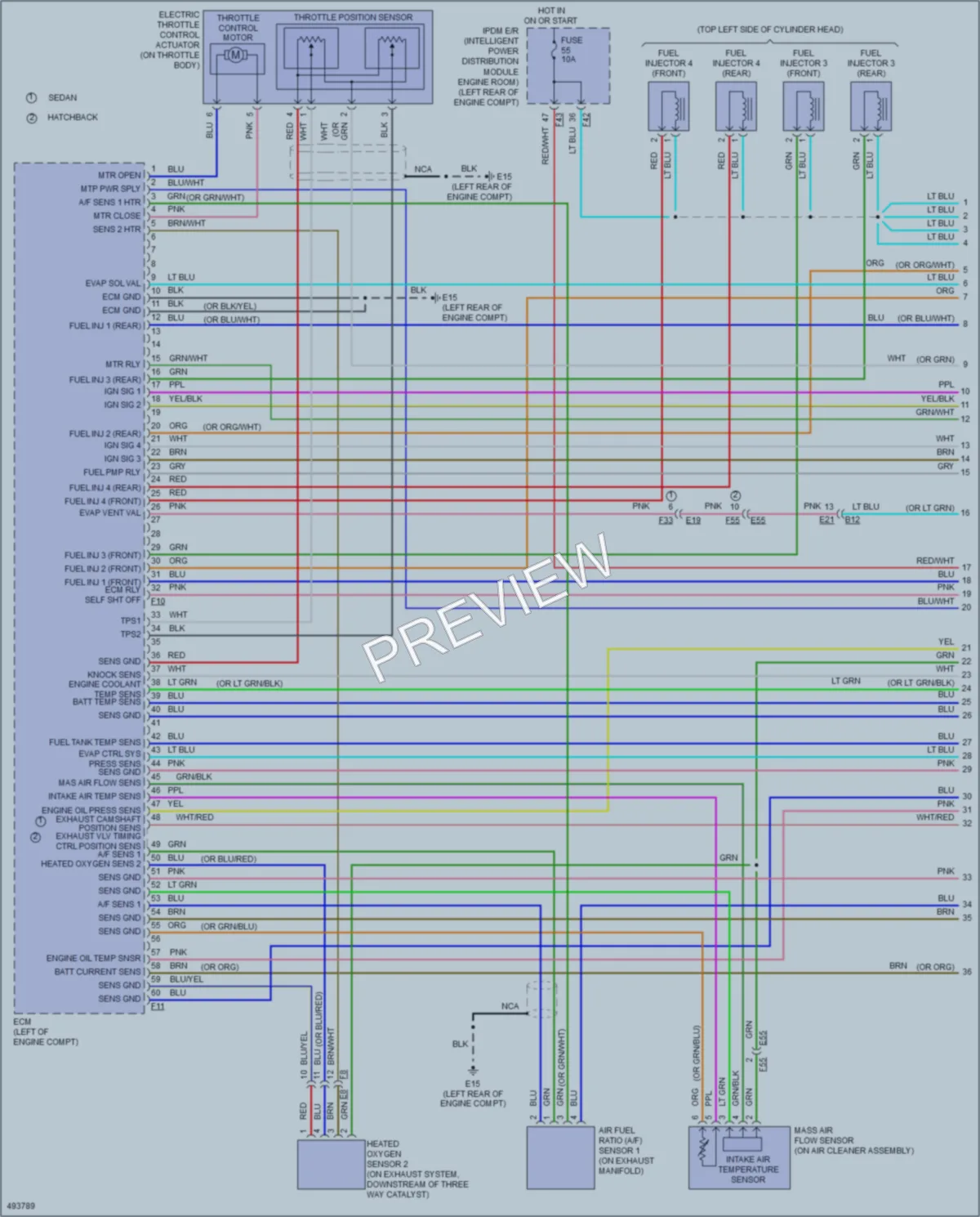 2016 Nissan Versa Engine Performance wiring diagram preview