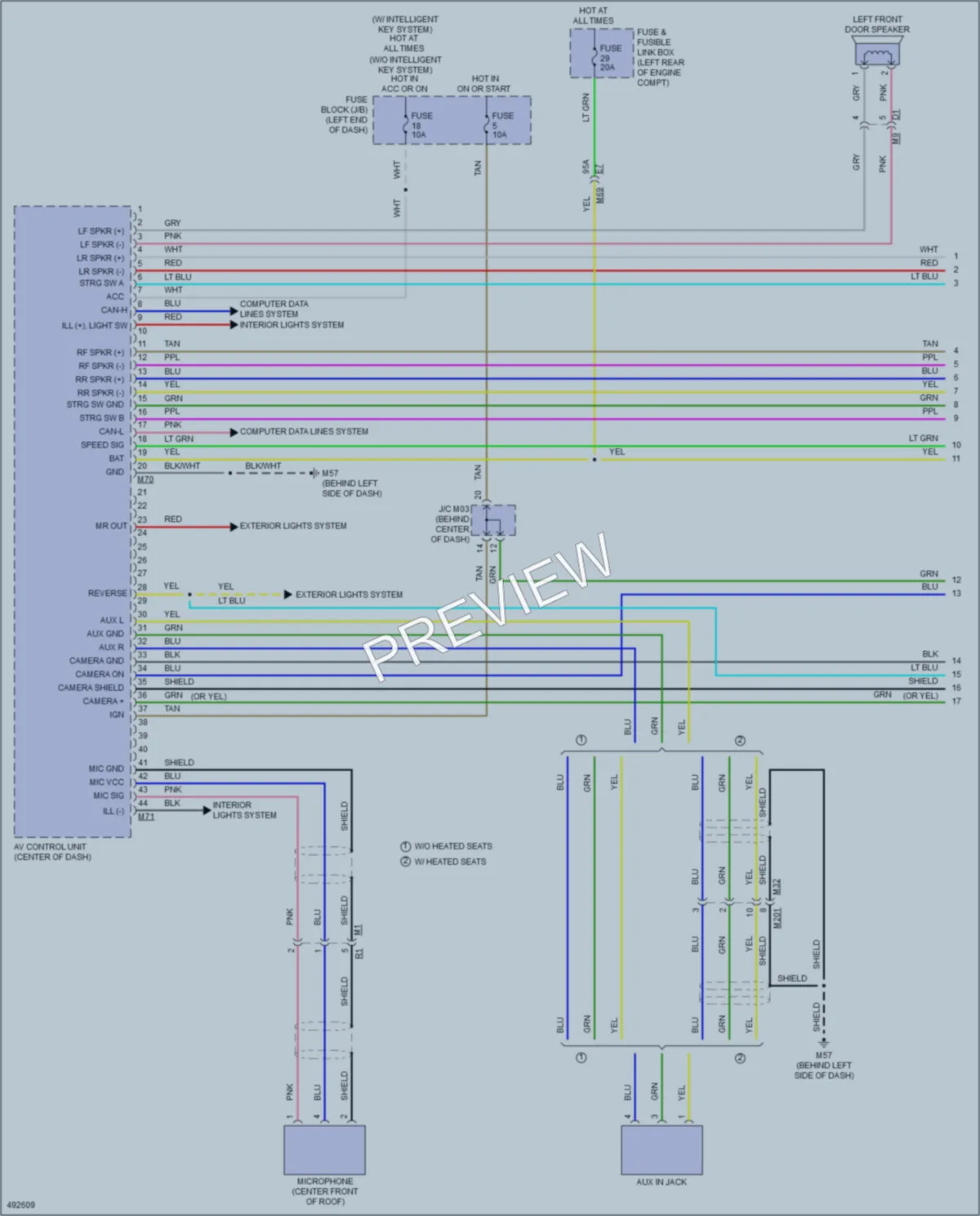 2016 Nissan VersaNote Navigation wiring diagram preview