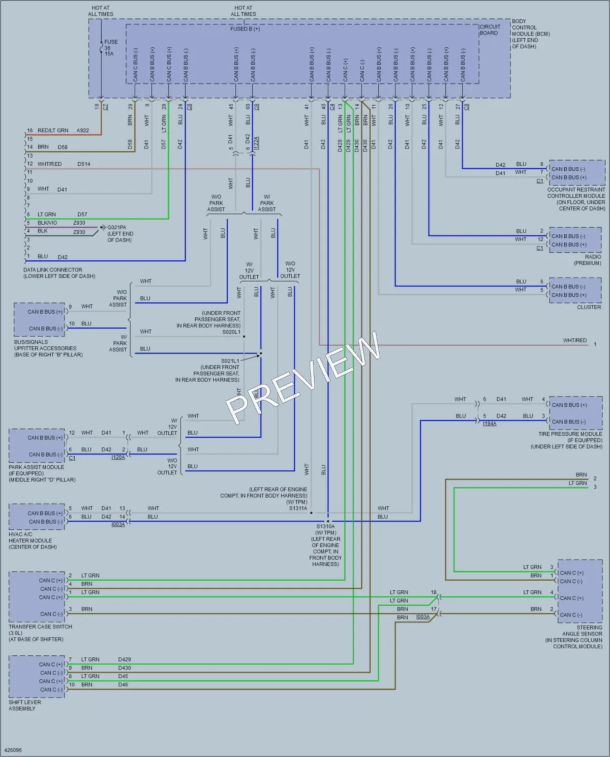 2016 Ram 3500ProMaster Computer Data Lines wiring diagram preview