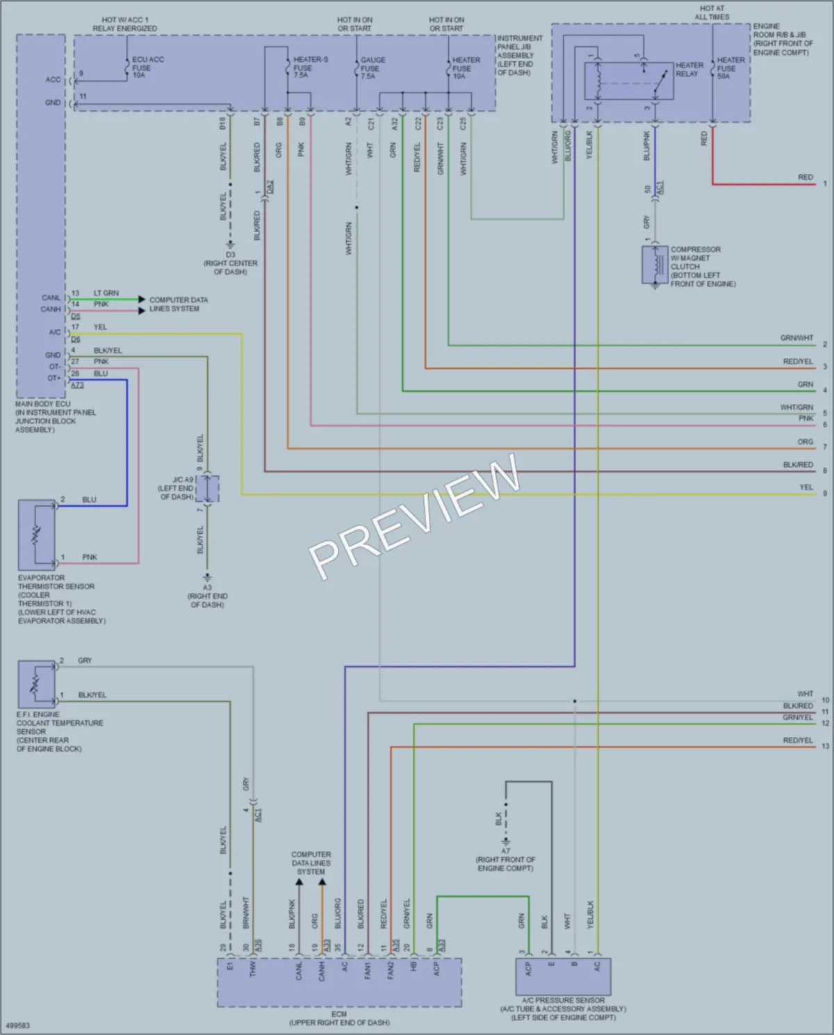 2016 Scion FRS Air Conditioning Wiring Diagrams protected preview