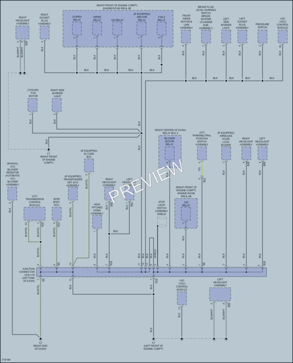 2016 Subaru BRZ Ground Distribution wiring diagram preview