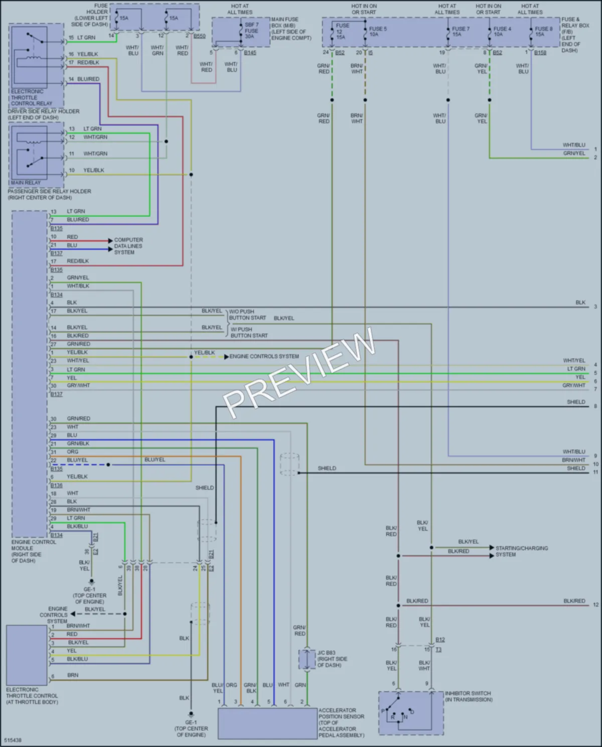 2016 Subaru Crosstrek Cruise Control wiring diagram preview