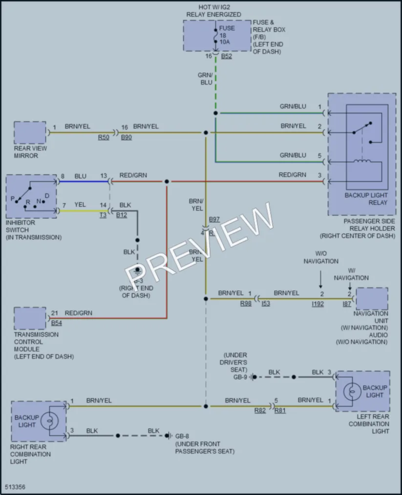 2016 Subaru CrosstrekHybrid Exterior Lights wiring diagram preview