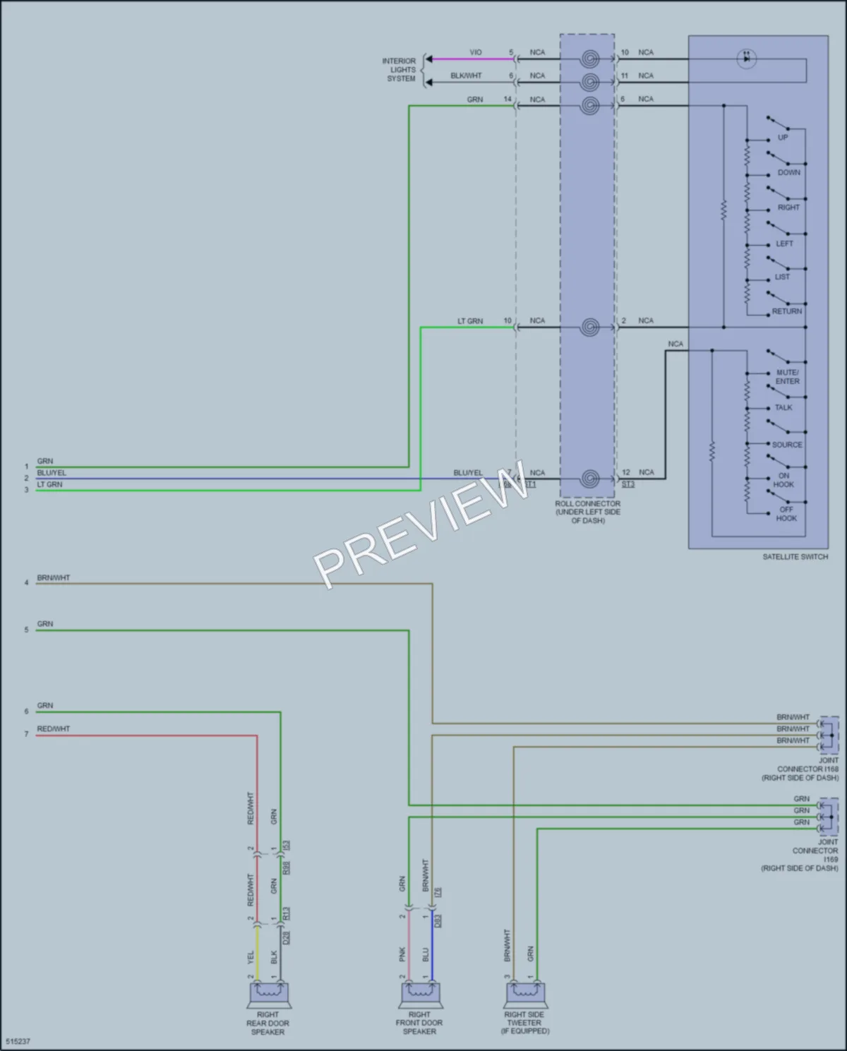 2016 Subaru Forester Radio wiring diagram preview