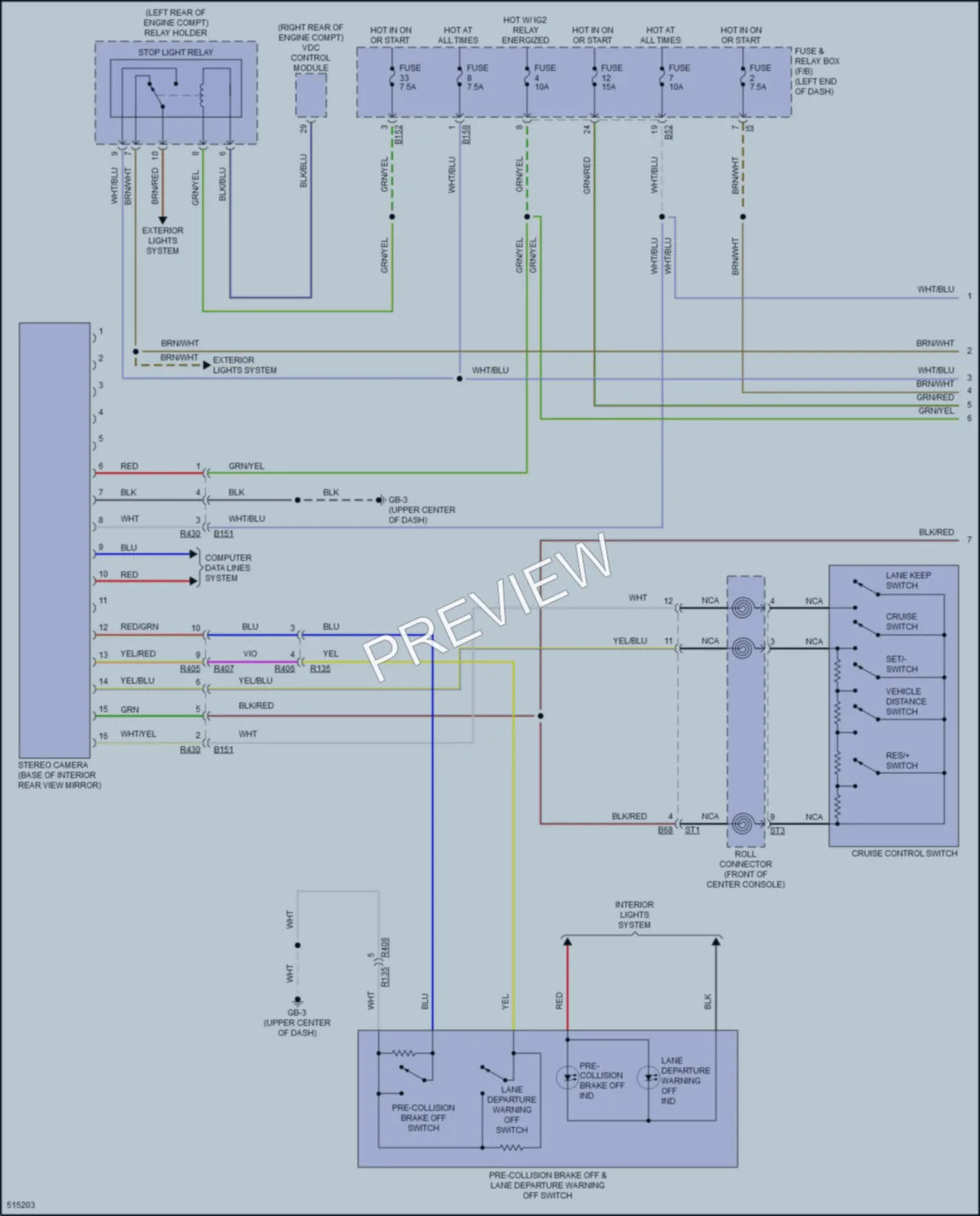 2016 Subaru WRX Navigation wiring diagram preview