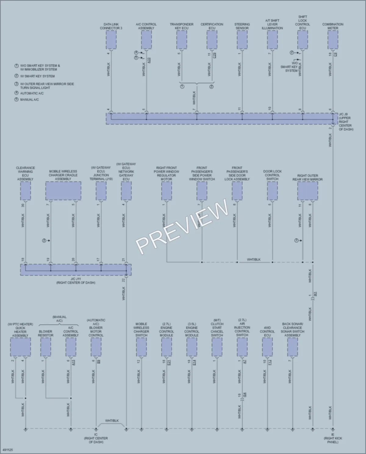 2016 Toyota Tacoma Ground Distribution wiring diagram preview
