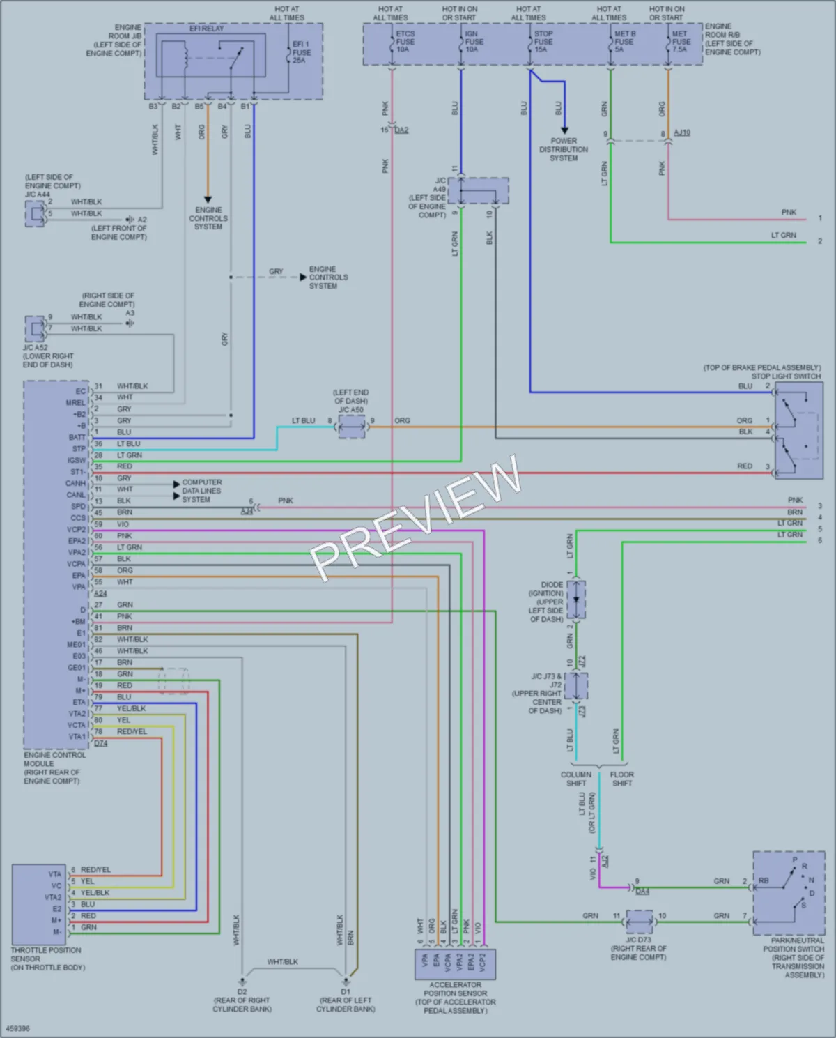 2016 Toyota Tundra Cruise Control wiring diagram preview