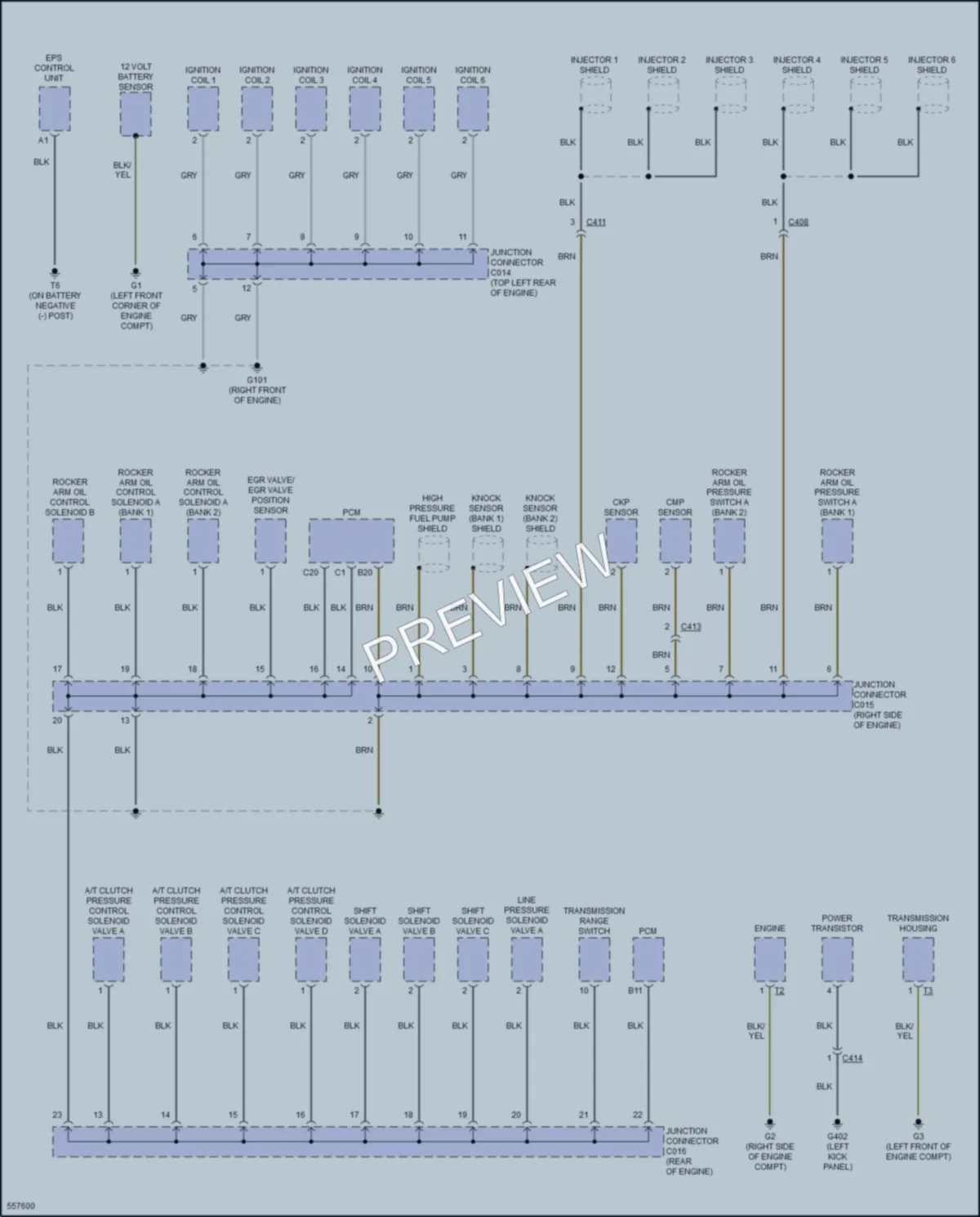 2017 Acura RLX Ground Distribution wiring diagram preview