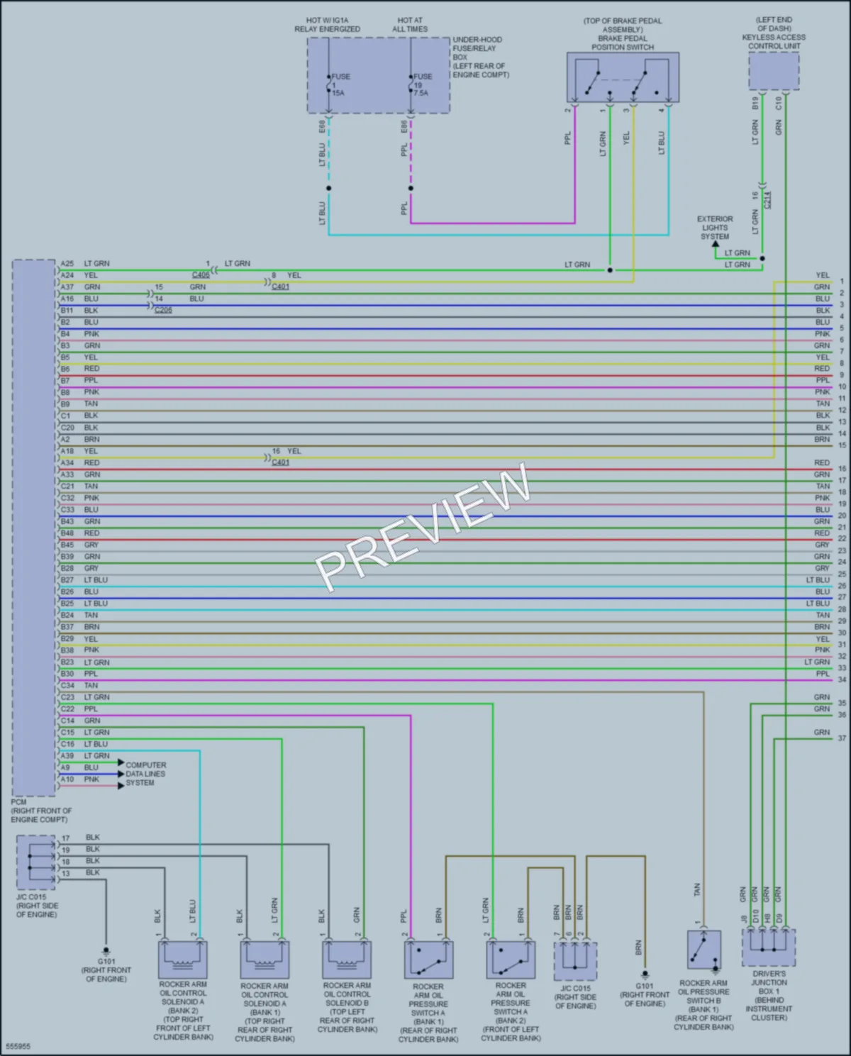 2017 Acura RLX Transmission wiring diagram preview