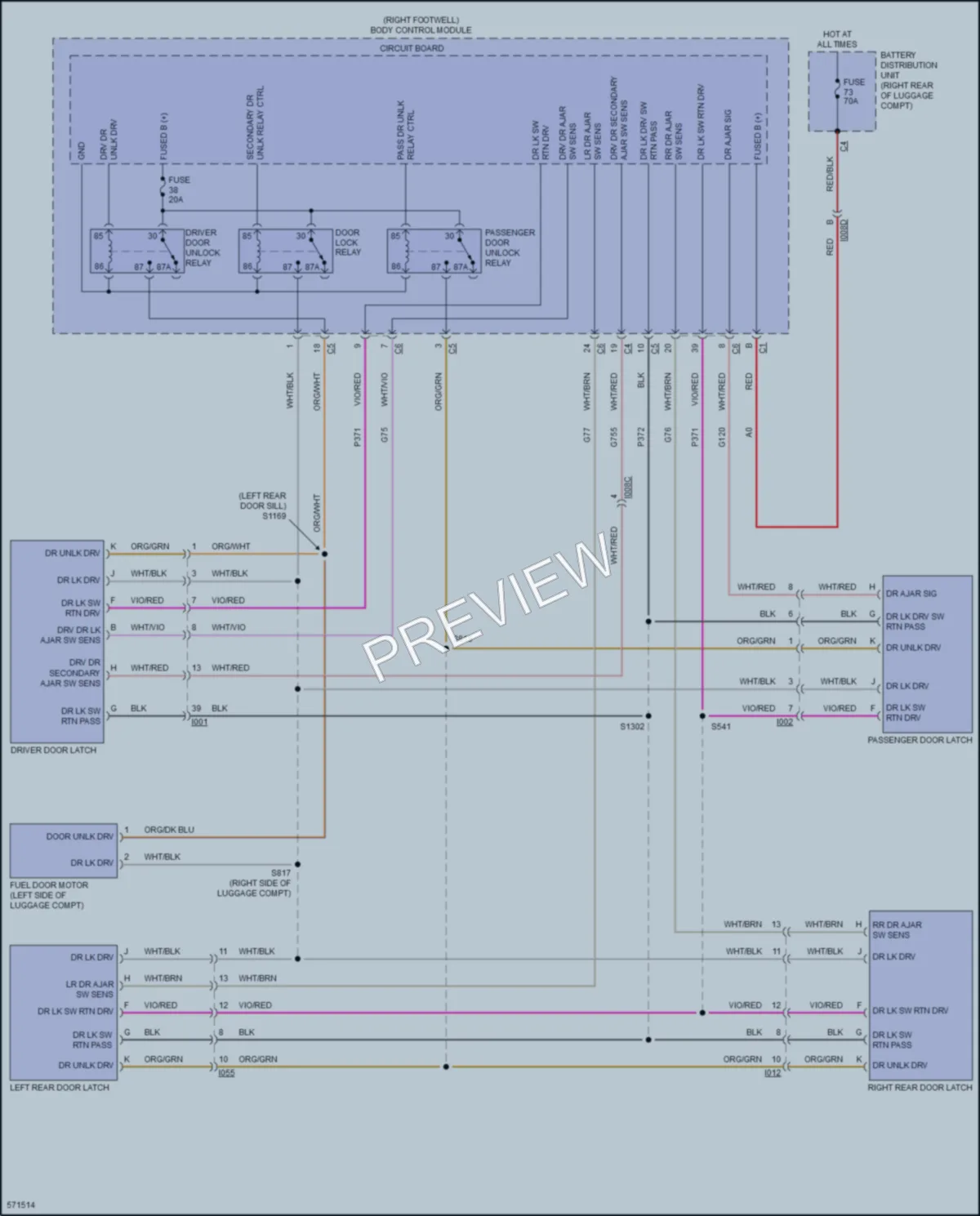 2017 AlfaRomeo Giulia Anti Theft wiring diagram preview