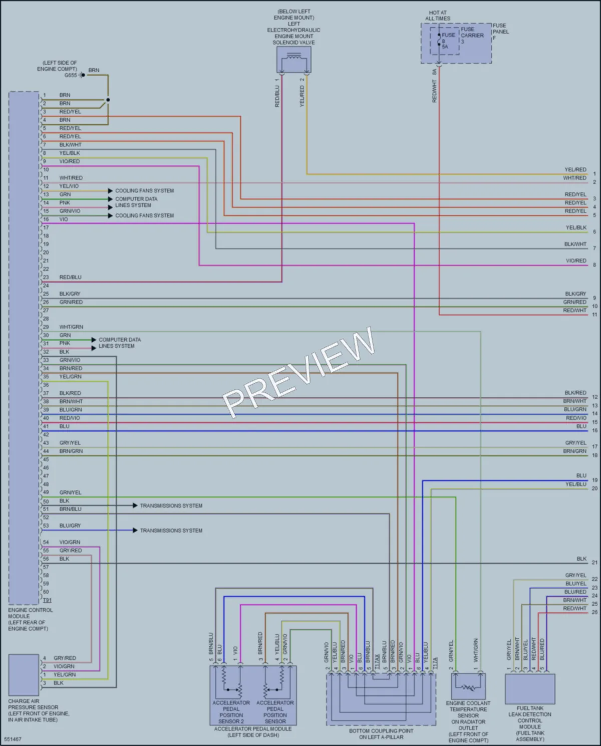 2017 Audi Q7 Engine Performance wiring diagram preview