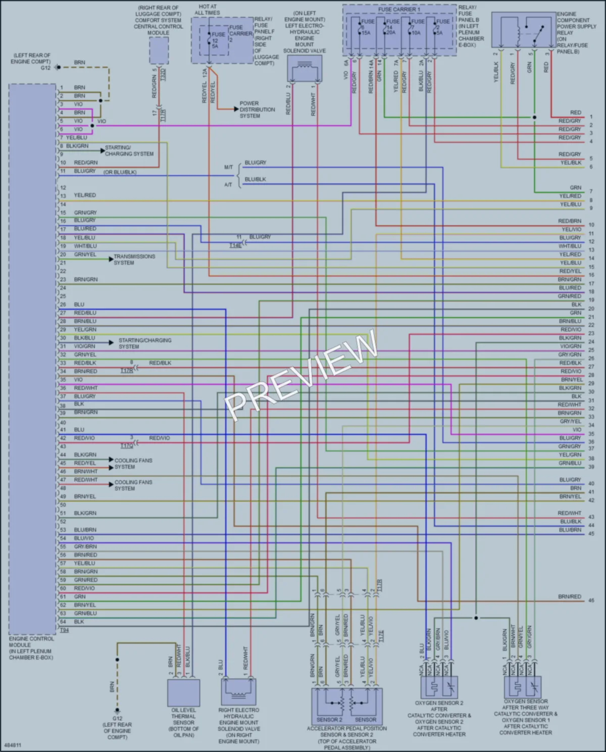 2017 Audi S5 Engine Performance wiring diagram preview