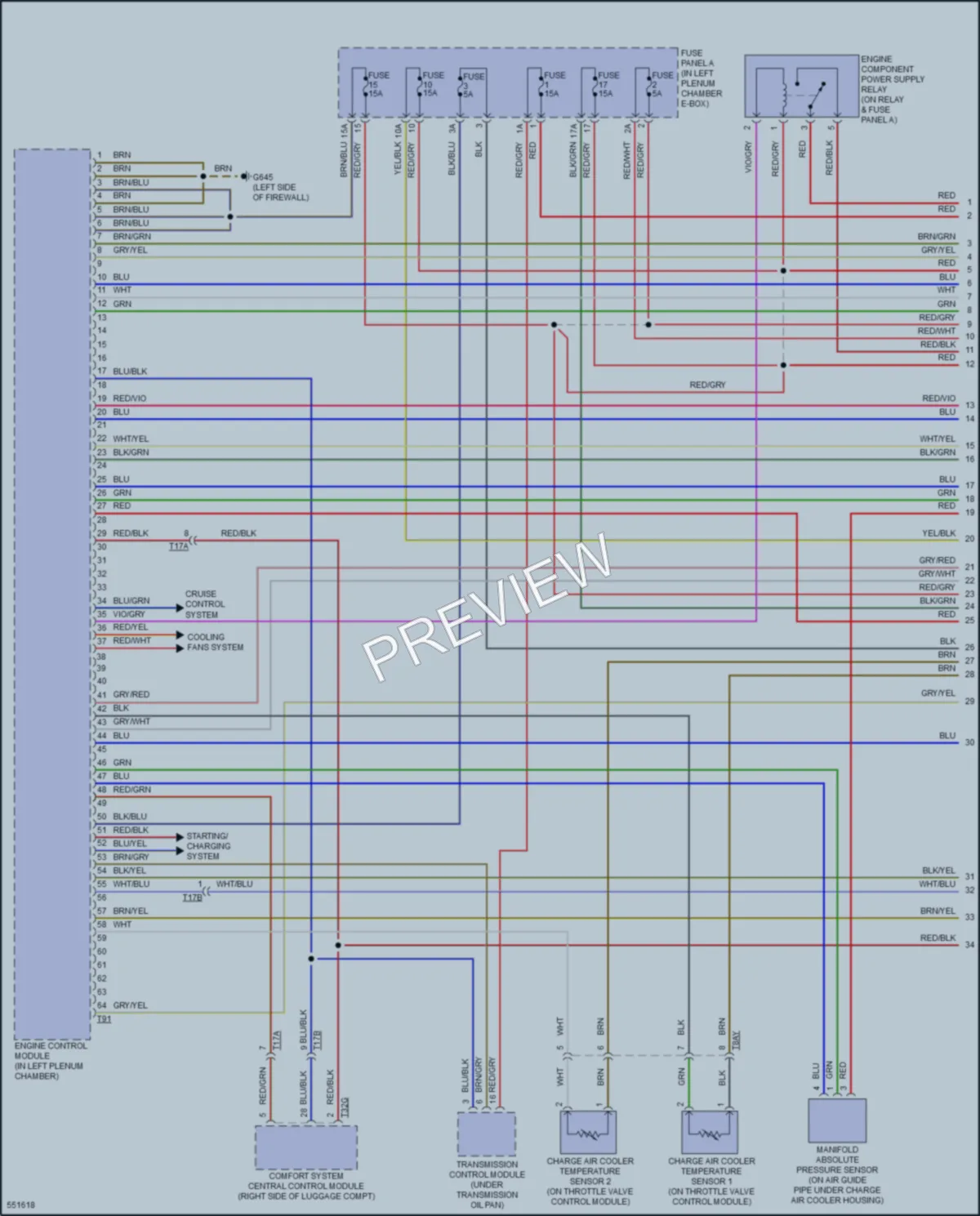 2017 Audi S7 Engine Performance wiring diagram preview