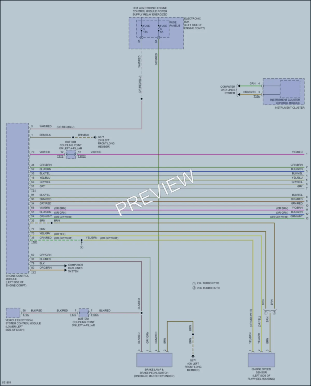 2017 Audi TTS Cruise Control wiring diagram preview