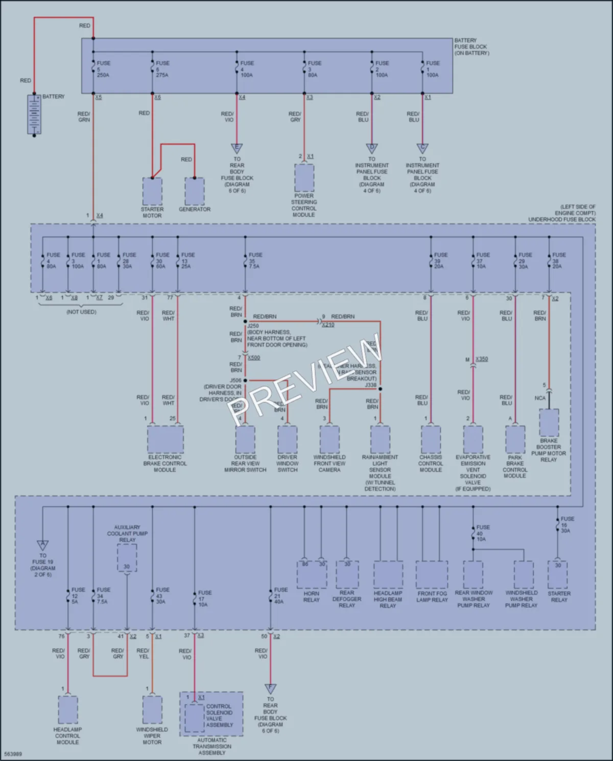 2017 Buick Cascada Power Distribution wiring diagram preview