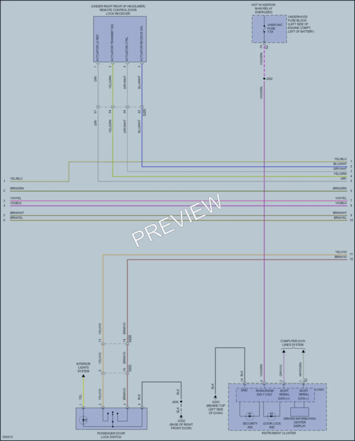 2017 Buick Envision Anti Theft wiring diagram preview