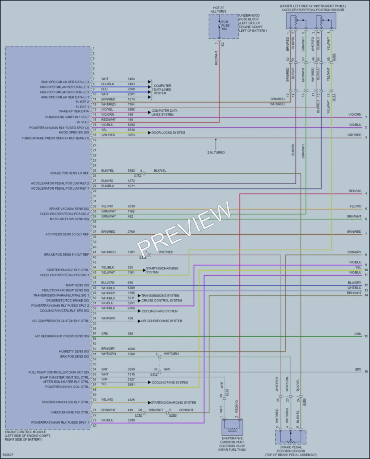 2017 Buick Envision Engine Performance wiring diagram preview