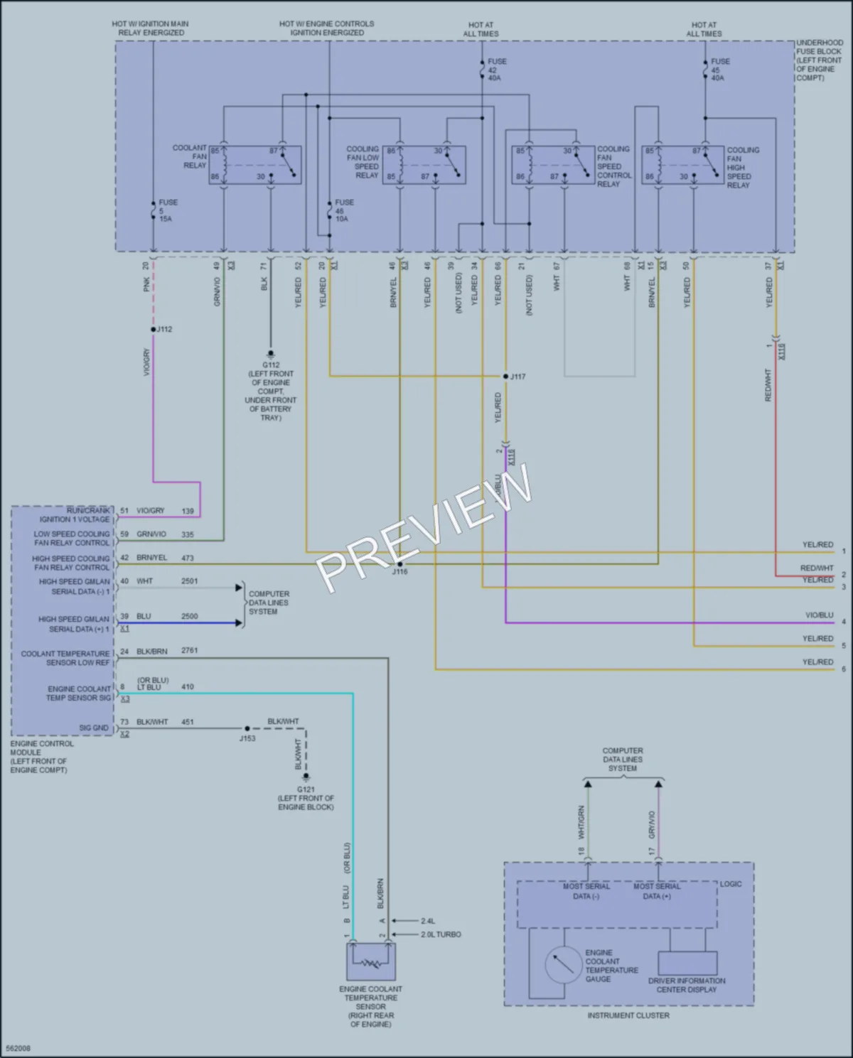 2017 Buick Regal Cooling Fan wiring diagram preview