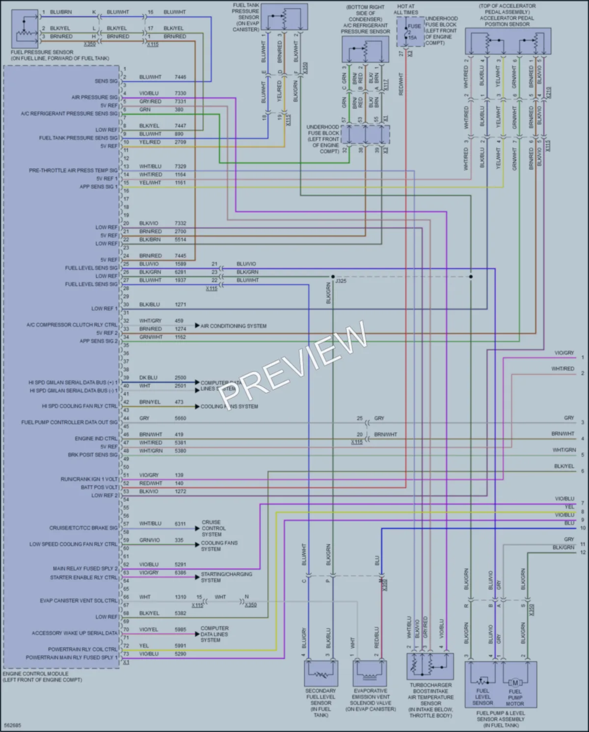 2017 Buick Regal Engine Performance wiring diagram preview