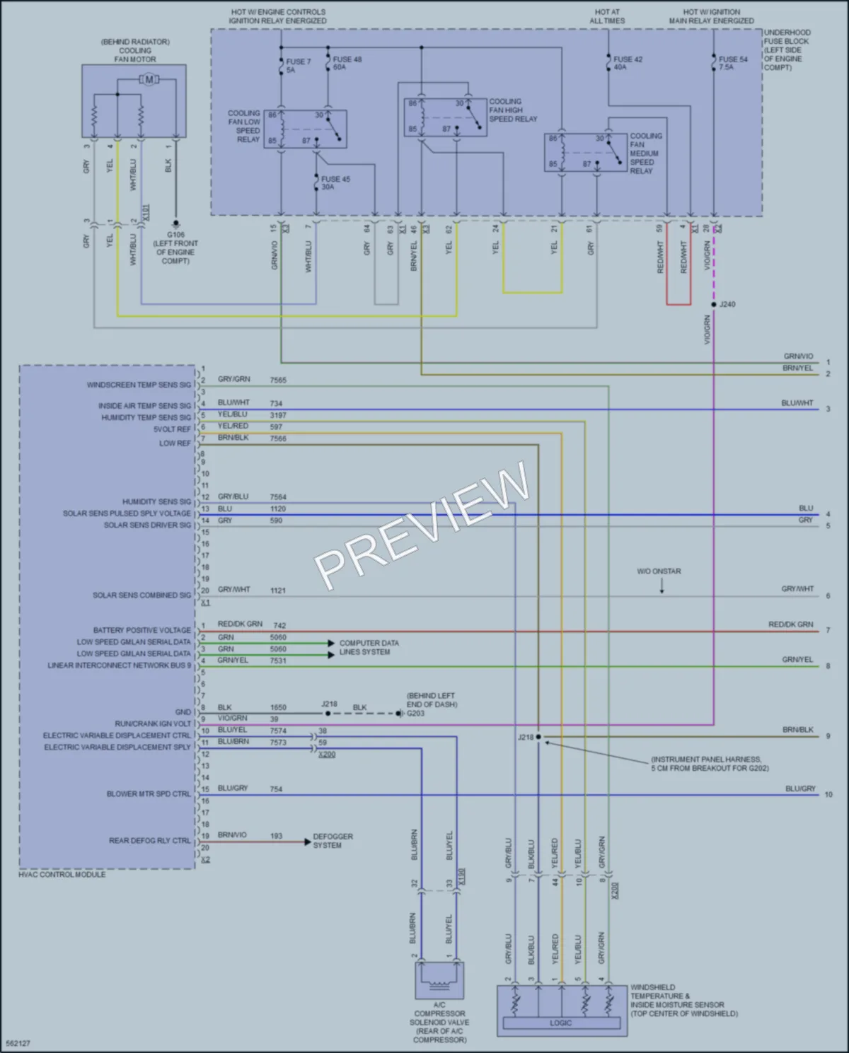 2017 Buick Verano Air Conditioning wiring diagram preview