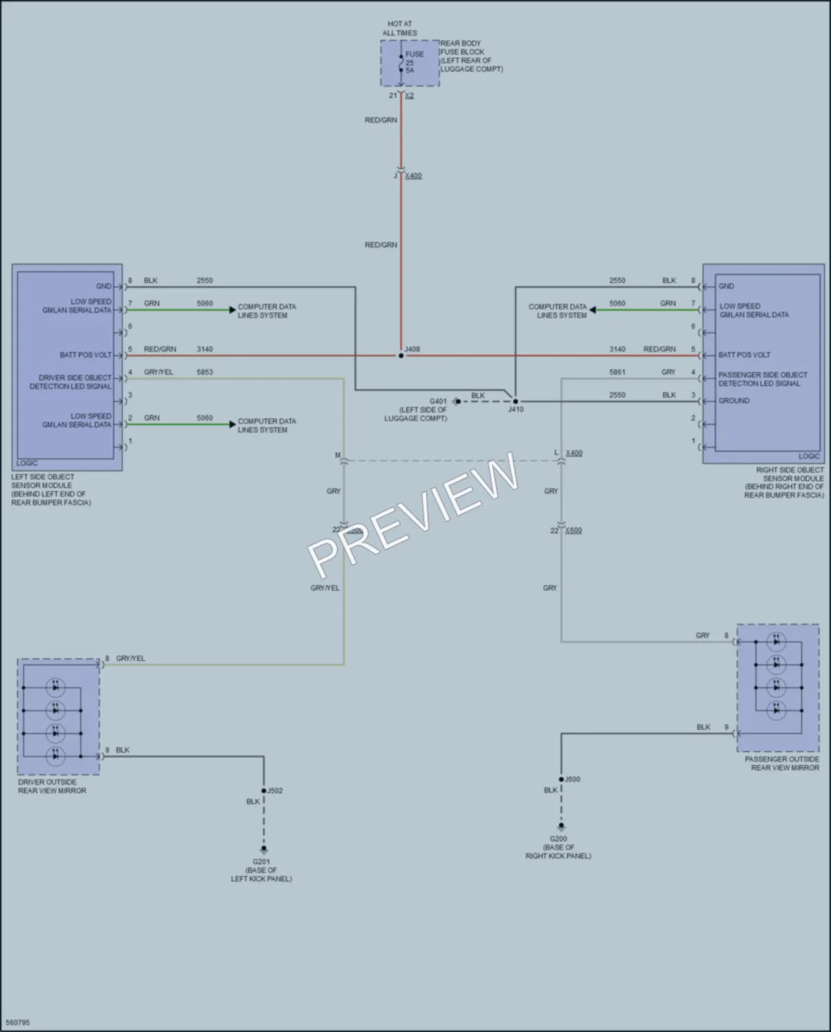 2017 Buick Verano Navigation wiring diagram preview