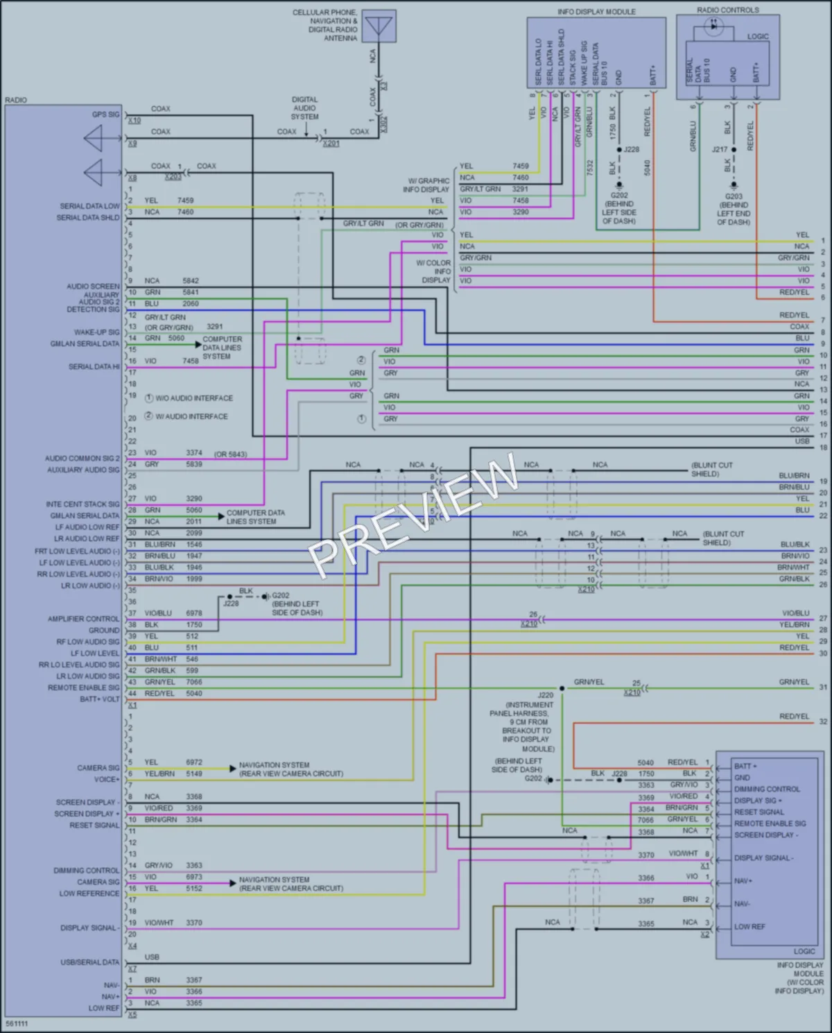 2017 Buick Verano Radio wiring diagram preview