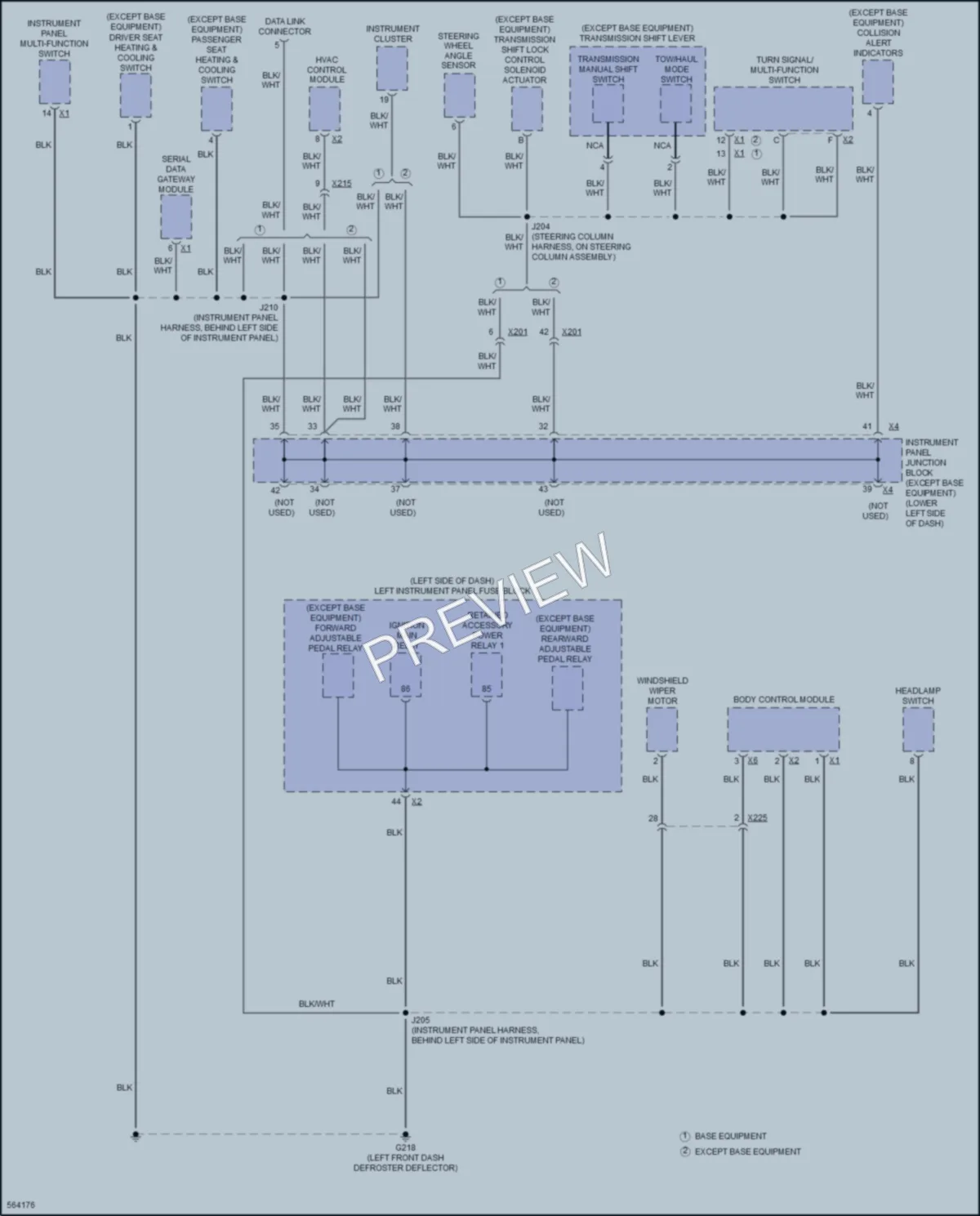 2017 Chevrolet 1500Silverado Ground Distribution wiring diagram preview