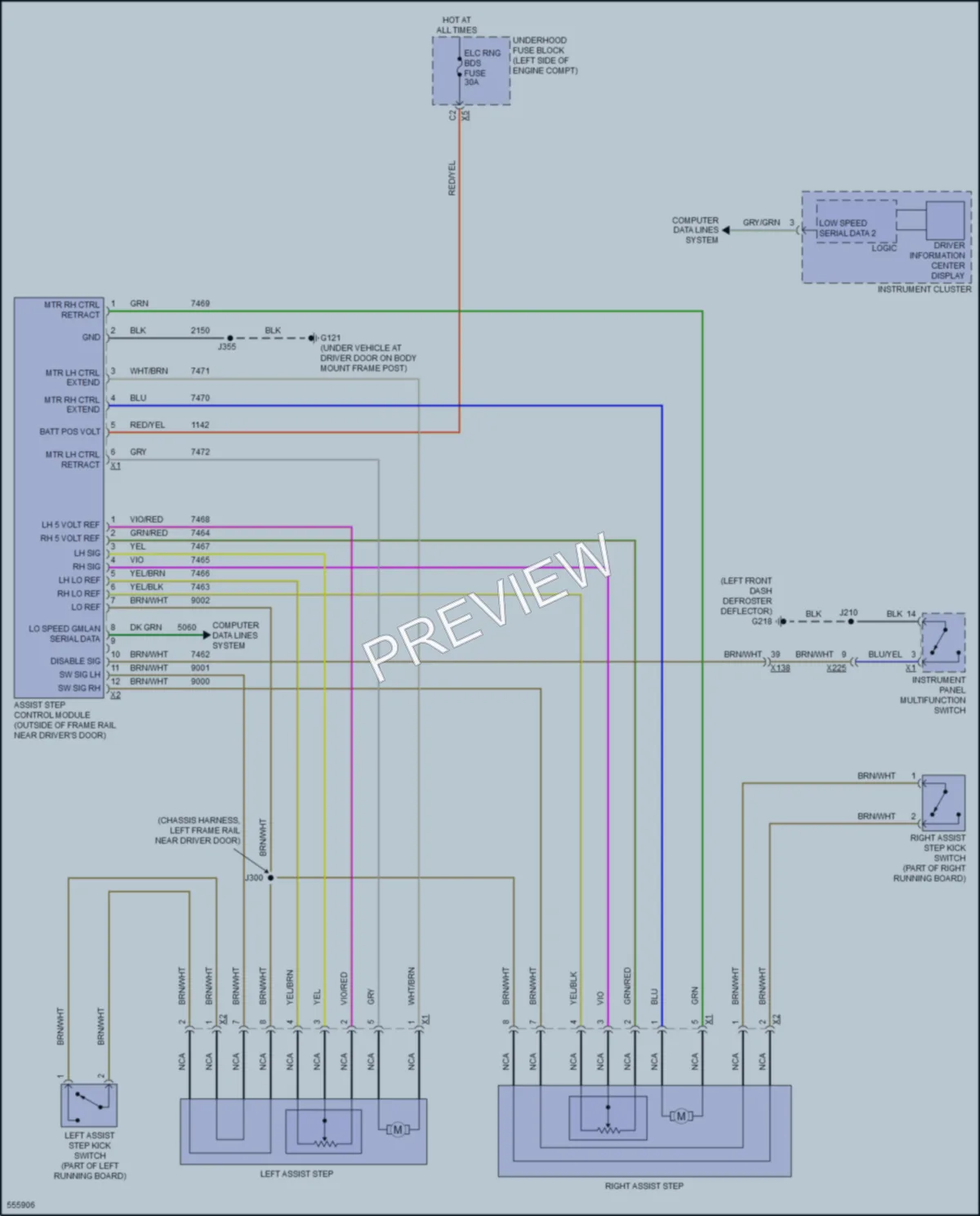 2017 Chevrolet 2500HDSilverado Trunk Tailgate Fuel Door wiring diagram preview
