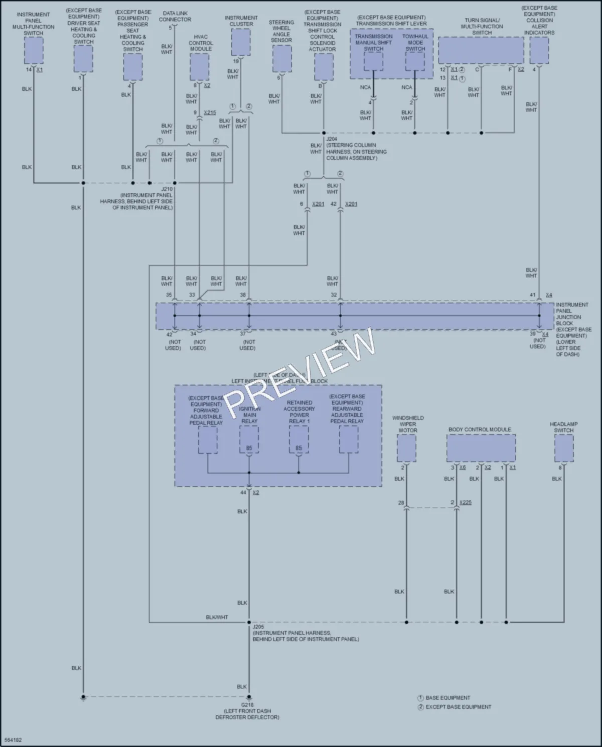 2017 Chevrolet 3500HDSilverado Ground Distribution wiring diagram preview