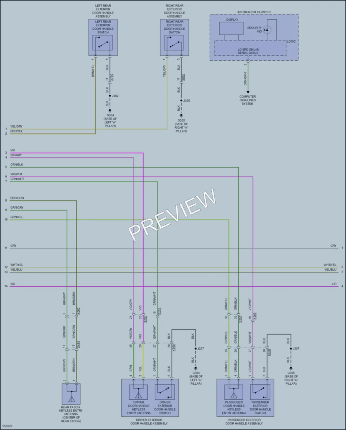 2017 Chevrolet BoltEV Anti Theft wiring diagram preview