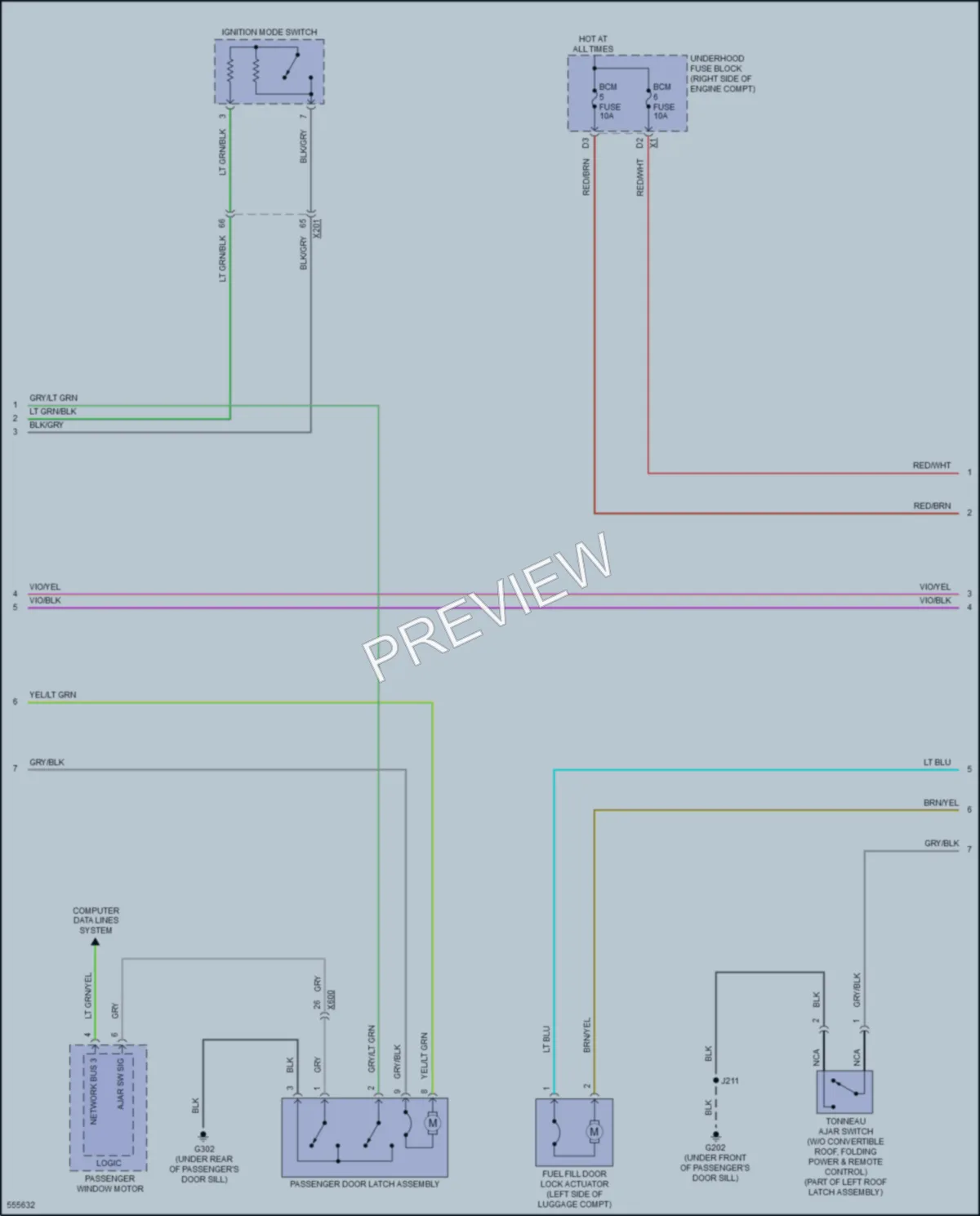 2017 Chevrolet CorvetteZ06 Anti Theft wiring diagram preview