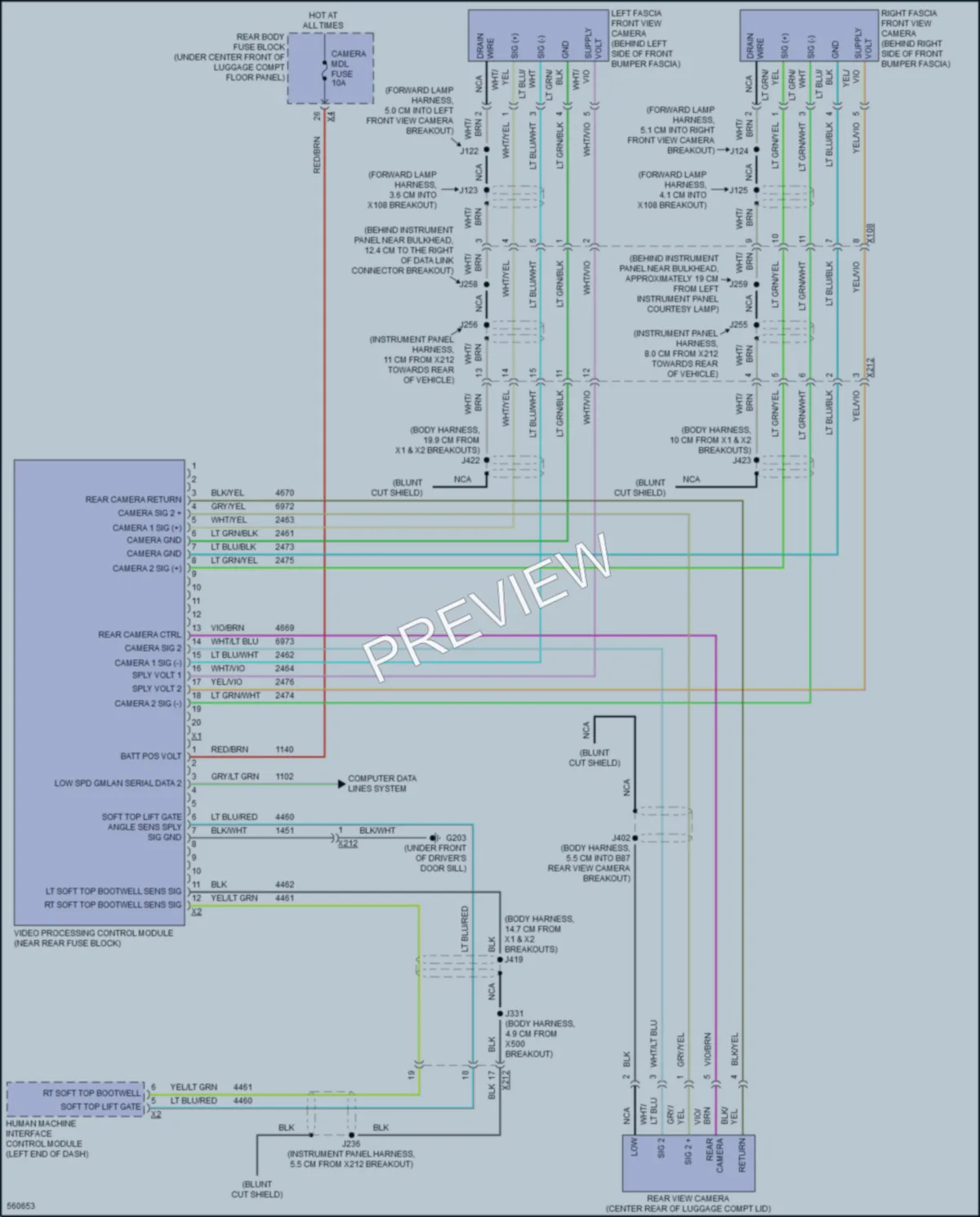 2017 Chevrolet CorvetteZ06 Navigation wiring diagram preview