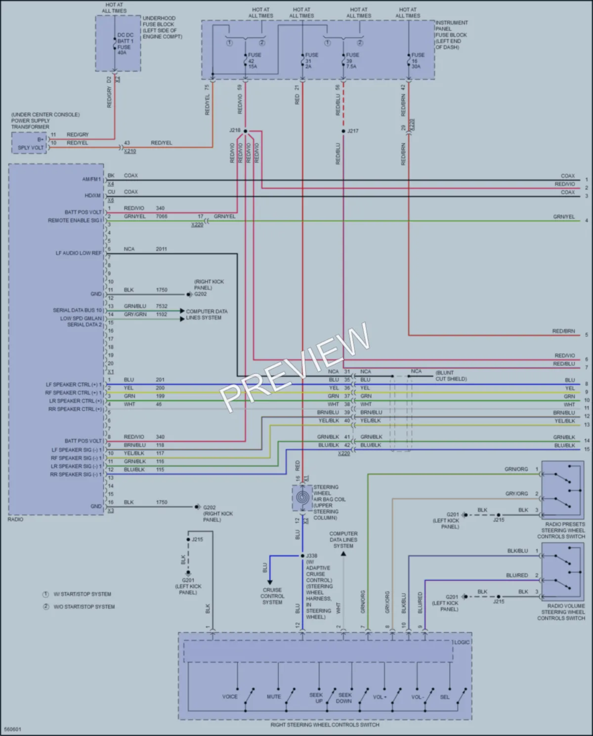 2017 Chevrolet Malibu Navigation wiring diagram preview